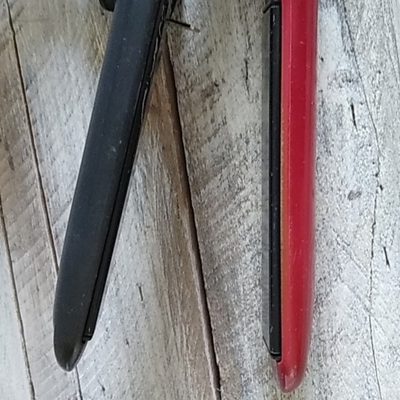 REVLON Flat Iron Tool Hair Straightener Curler 1" Red 455 degrees - Picture 2 of 12